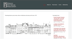 Desktop Screenshot of historicharrisburg.com